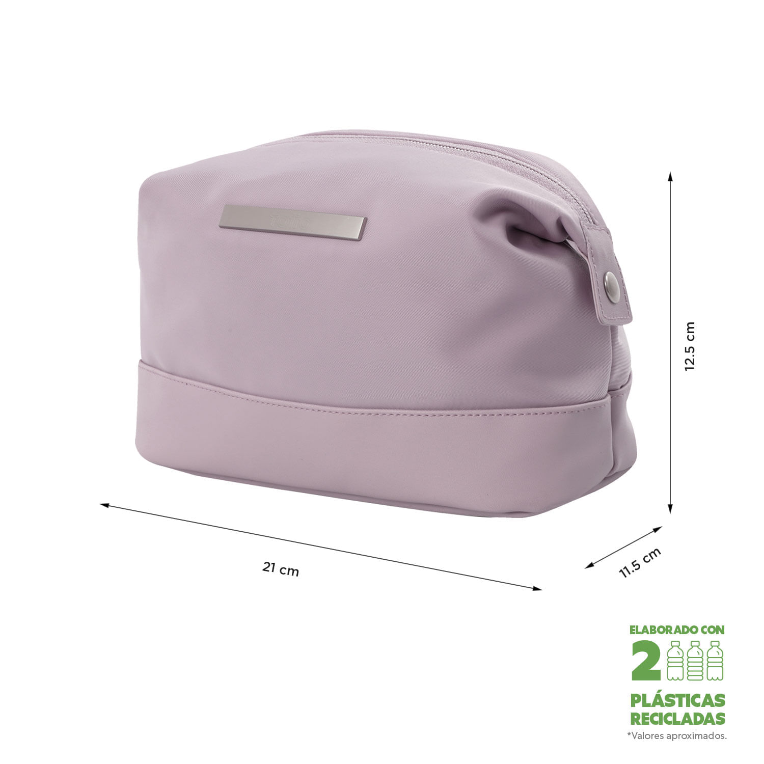 Cosmetiquera Multiuso Adelaide Rosada Mujer