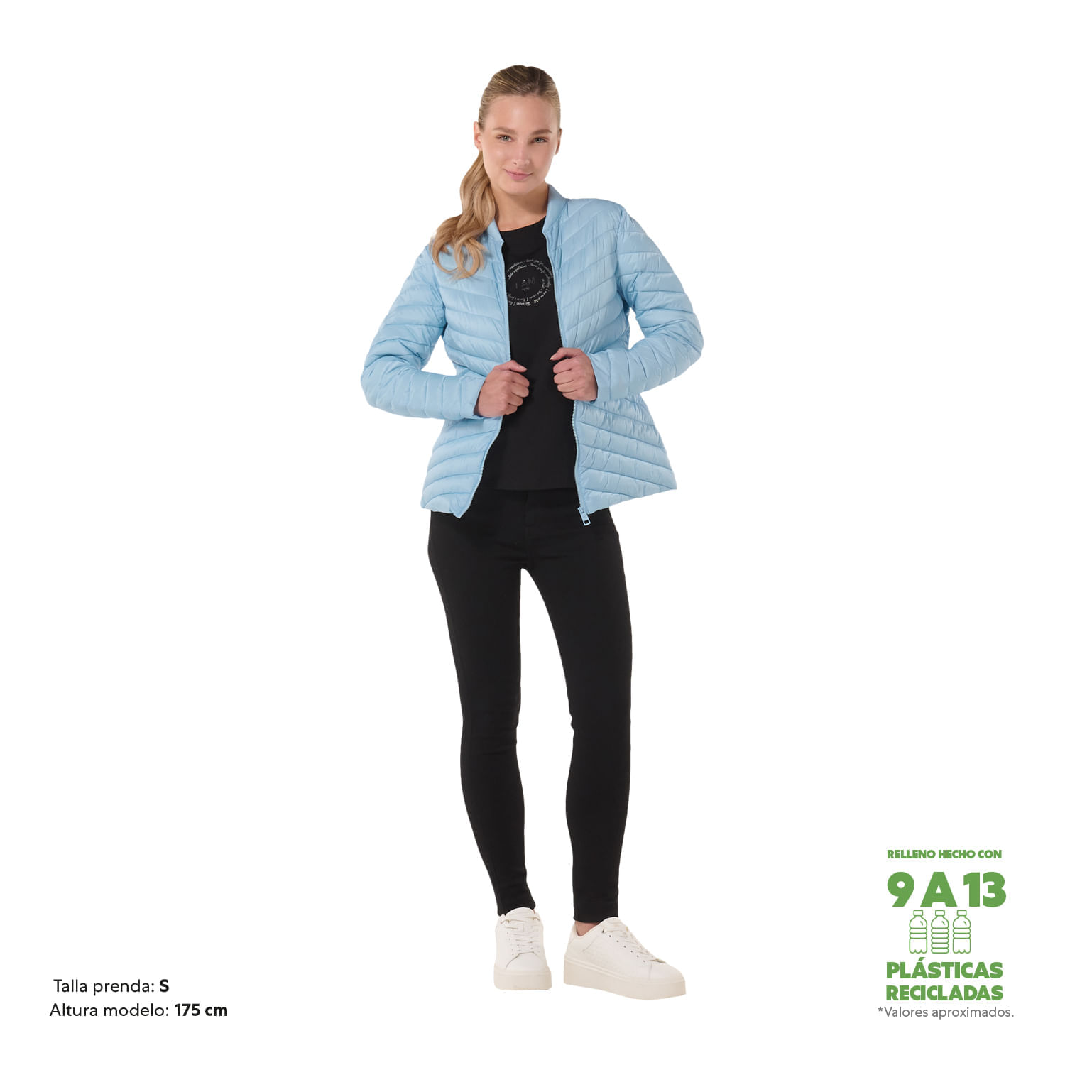 Chaqueta para Mujer Acolchada Owens 2.0 Xl Azul