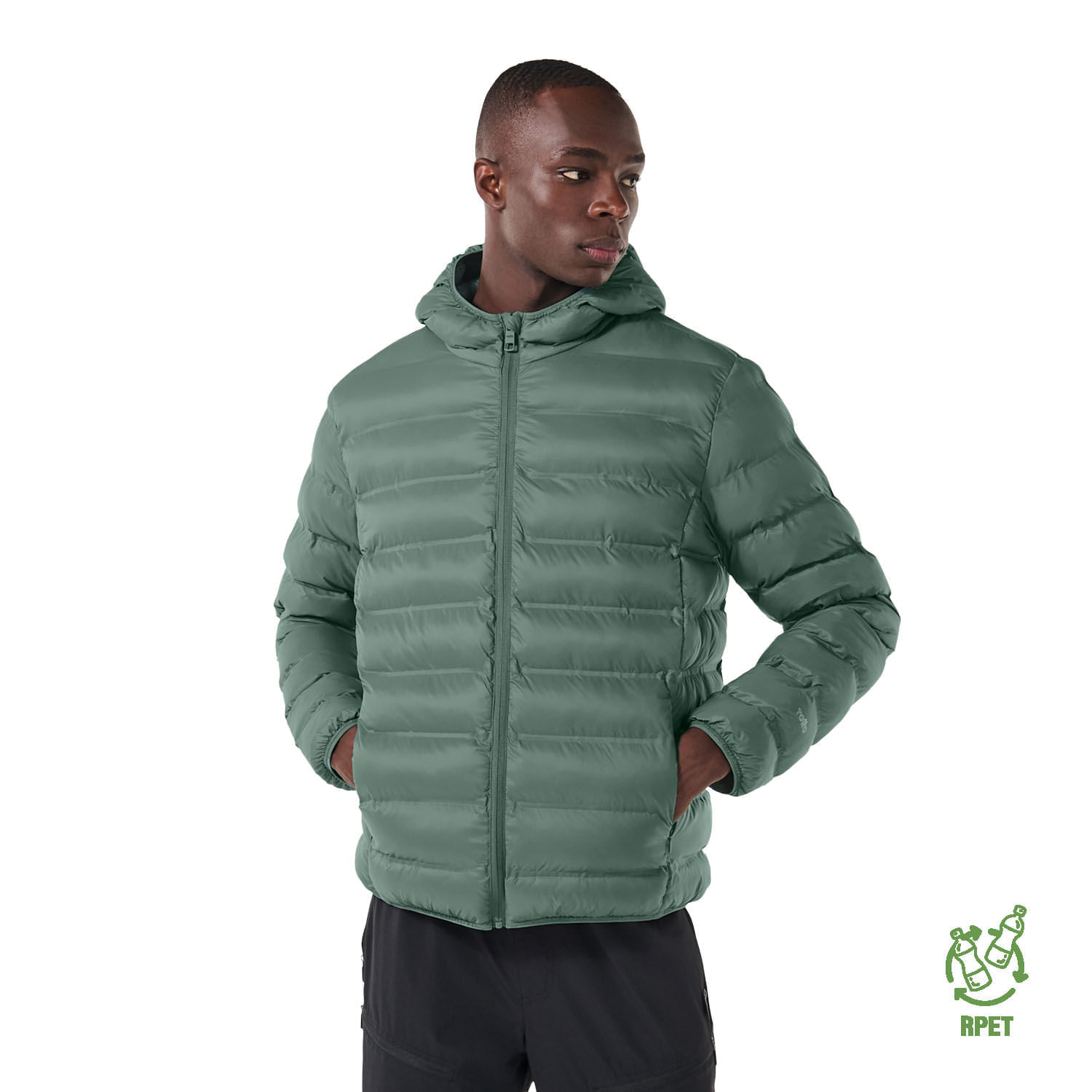 Chaqueta para Hombre Acolchada Colormen Pro Xxl Verde