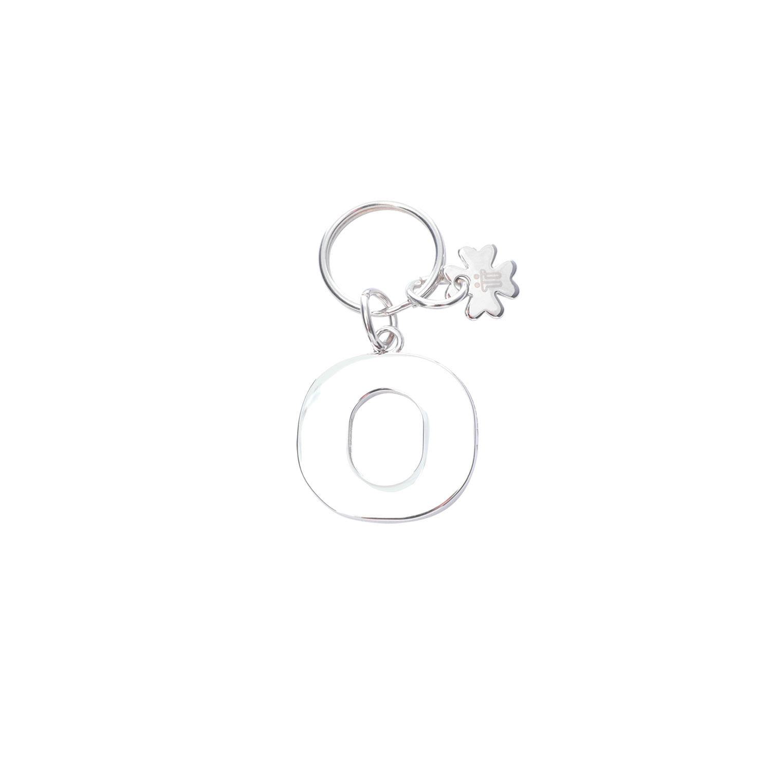 Llavero Abc Gris