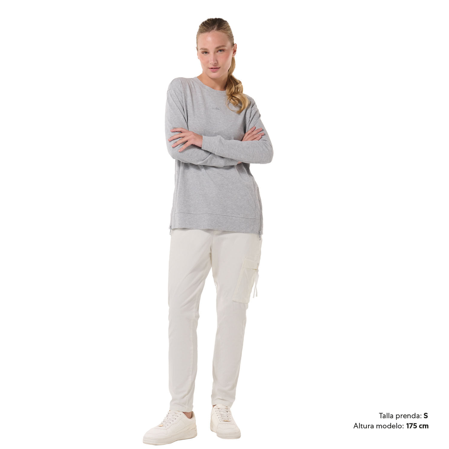 Pantalón de Moda para Mujer Sarak Blanco Xl