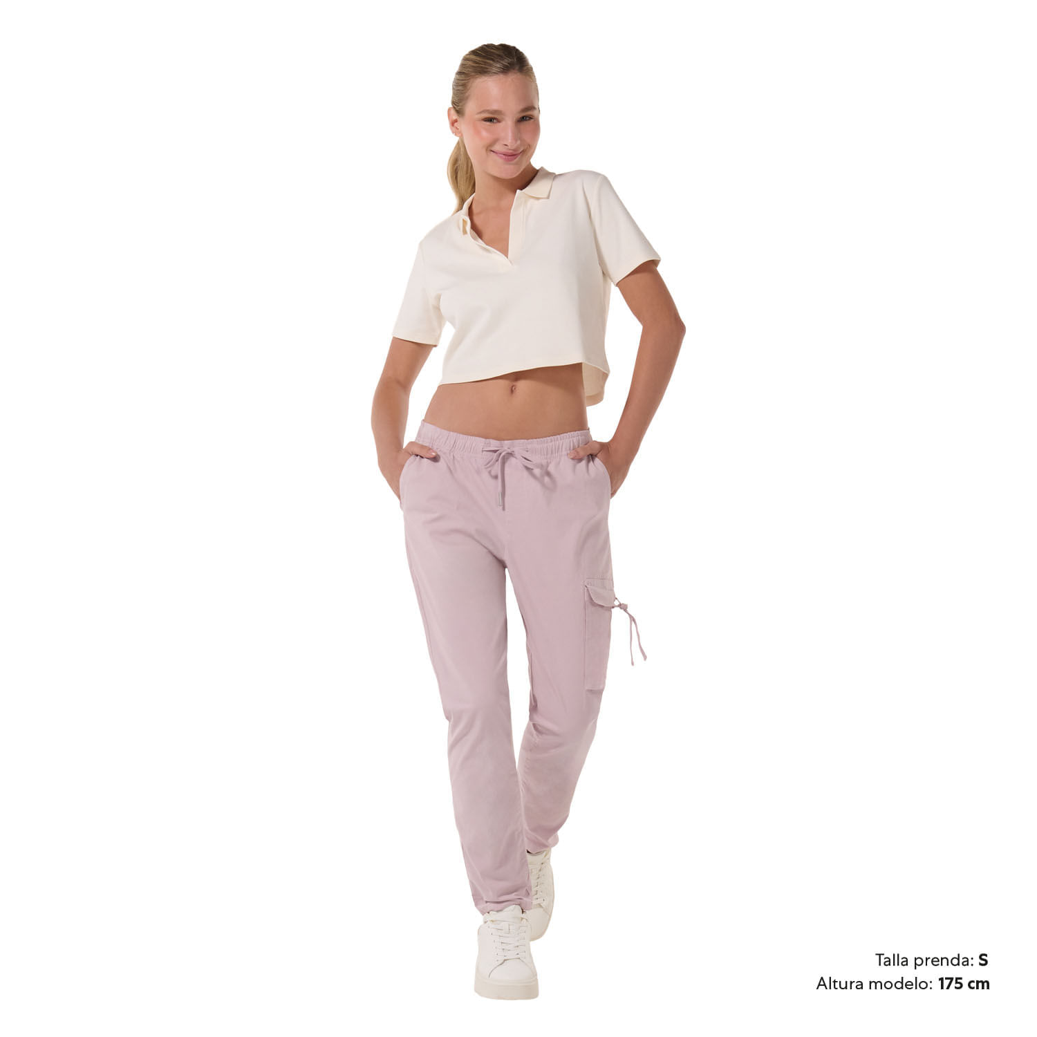 Camisa Tipo Polo Saba Xl Mujer Blanca