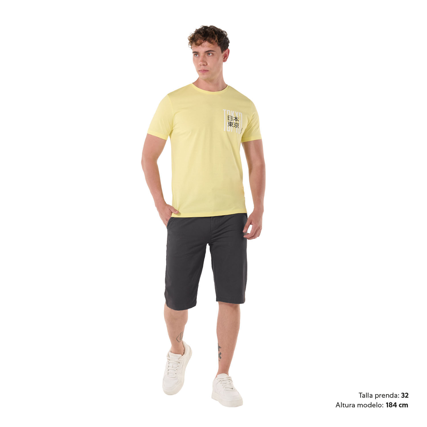 Bermuda para Hombre Chloto Gris