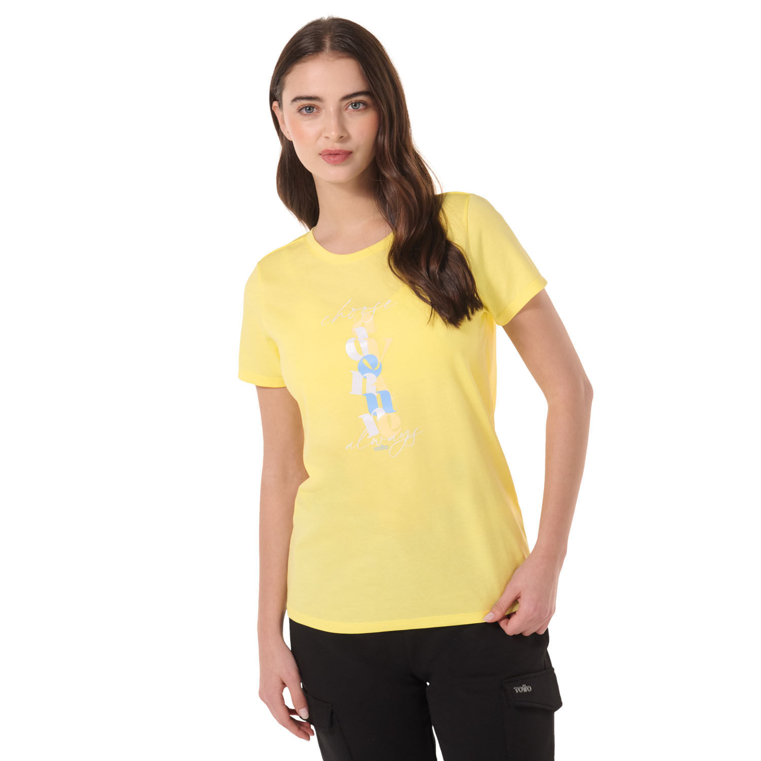 Camiseta para Mujer Thinky Xl Amarilla