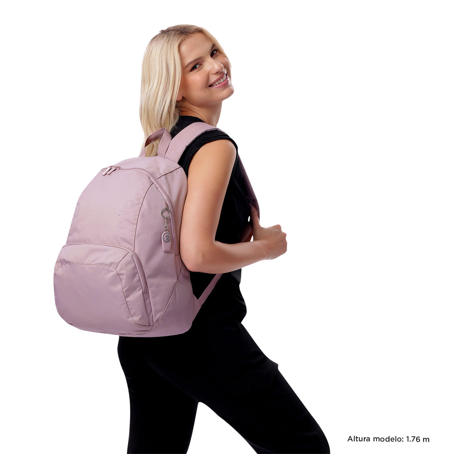 Morral Universitario Ometto Rosado Mujer