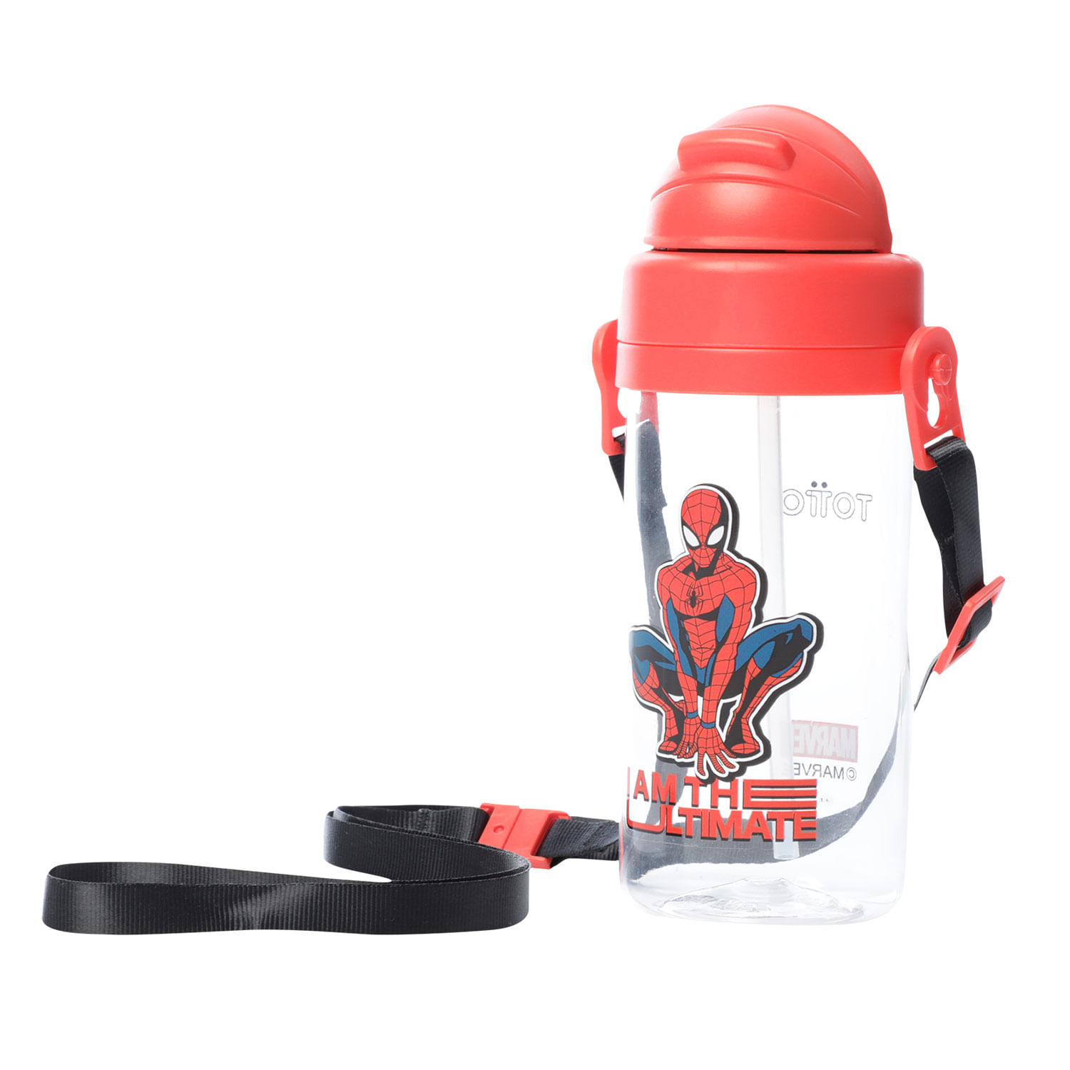 Botilito Plástico Spiderman Amazing 400 ML Azul
