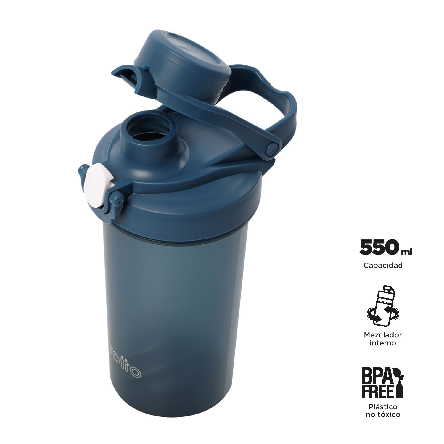 Botilito de agua Bitlo 550 ml Azul