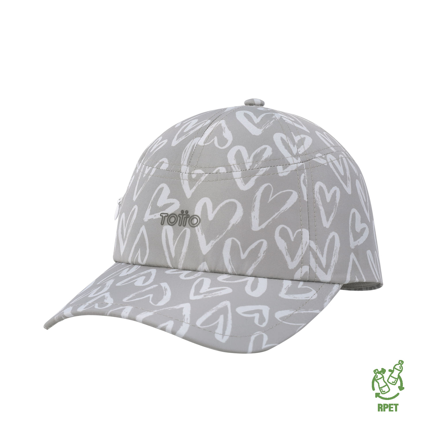 Gorra para Mujer Beisbolera Bonny Gris