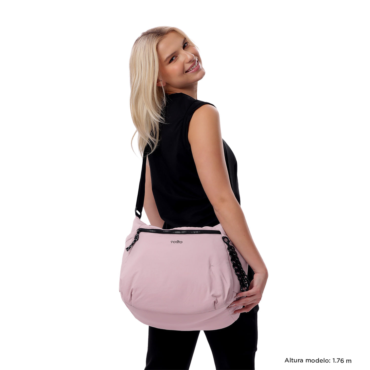 Bolso shopping Grande para Mujer Escandinavia Rosado