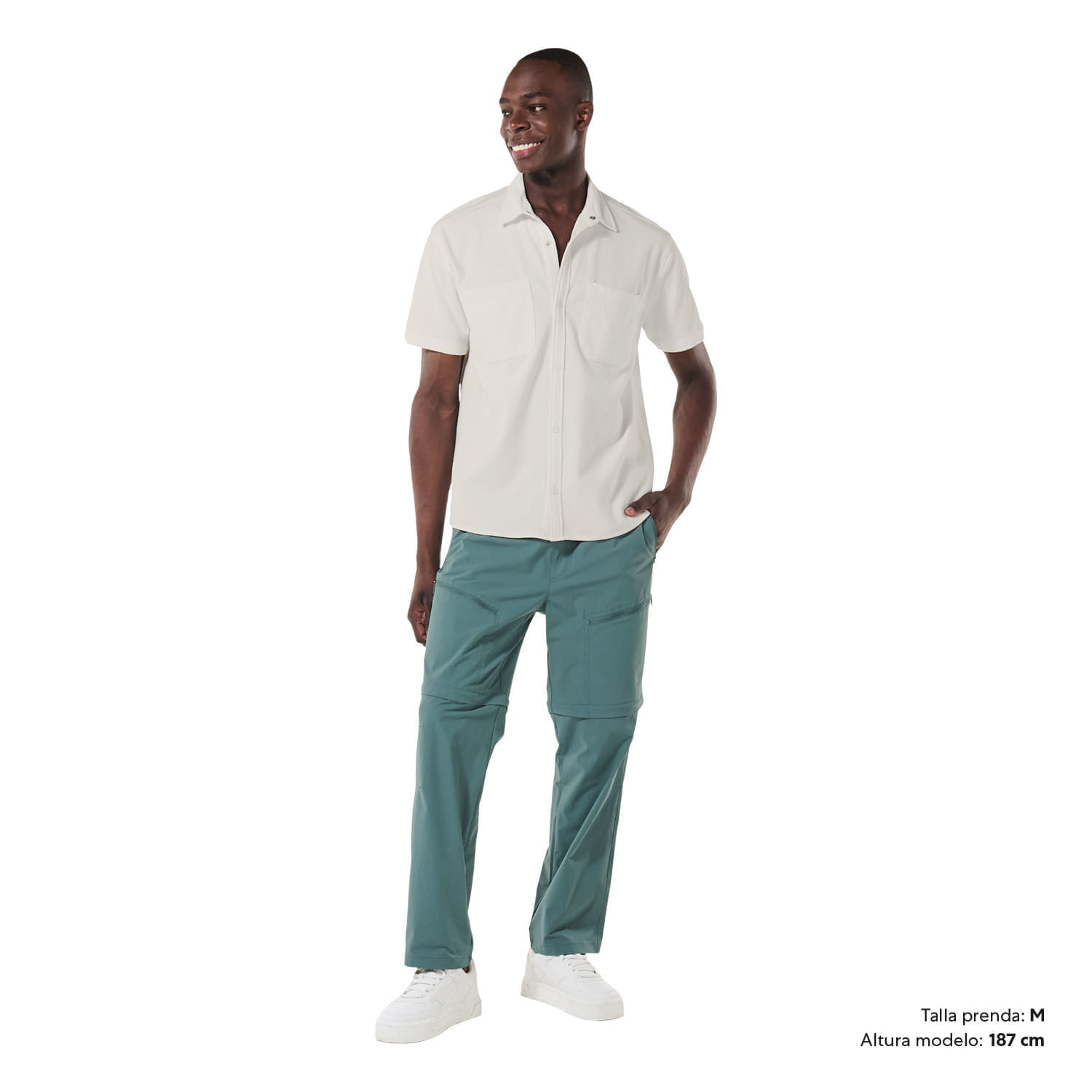 Camisa para Hombre Melt Xxl Blanca