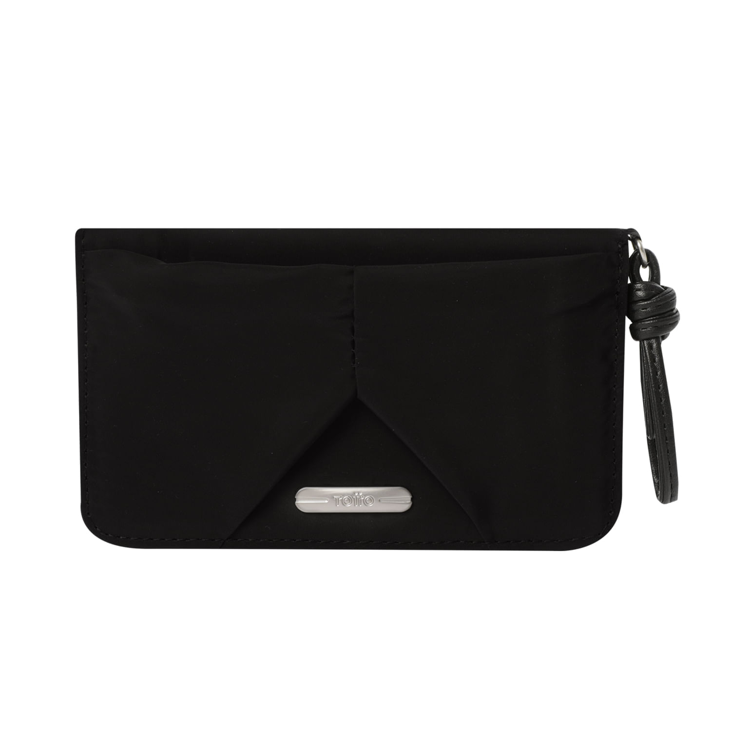 Billetera Talic con RFID Blocker Negra Mujer