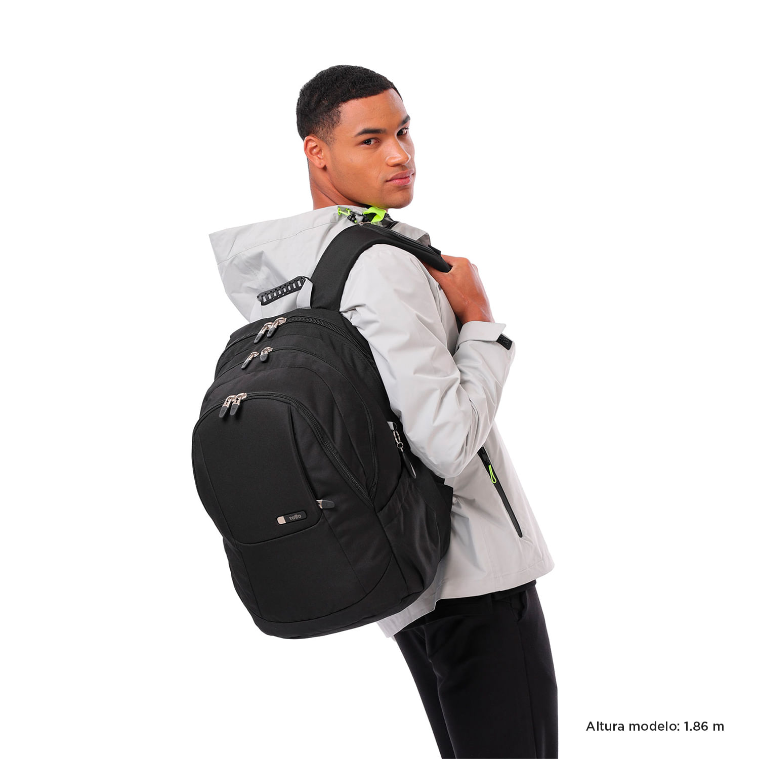 Morral Ejecutivo Porta PC 15,4" Krimmler 2.0 Negro Unisex