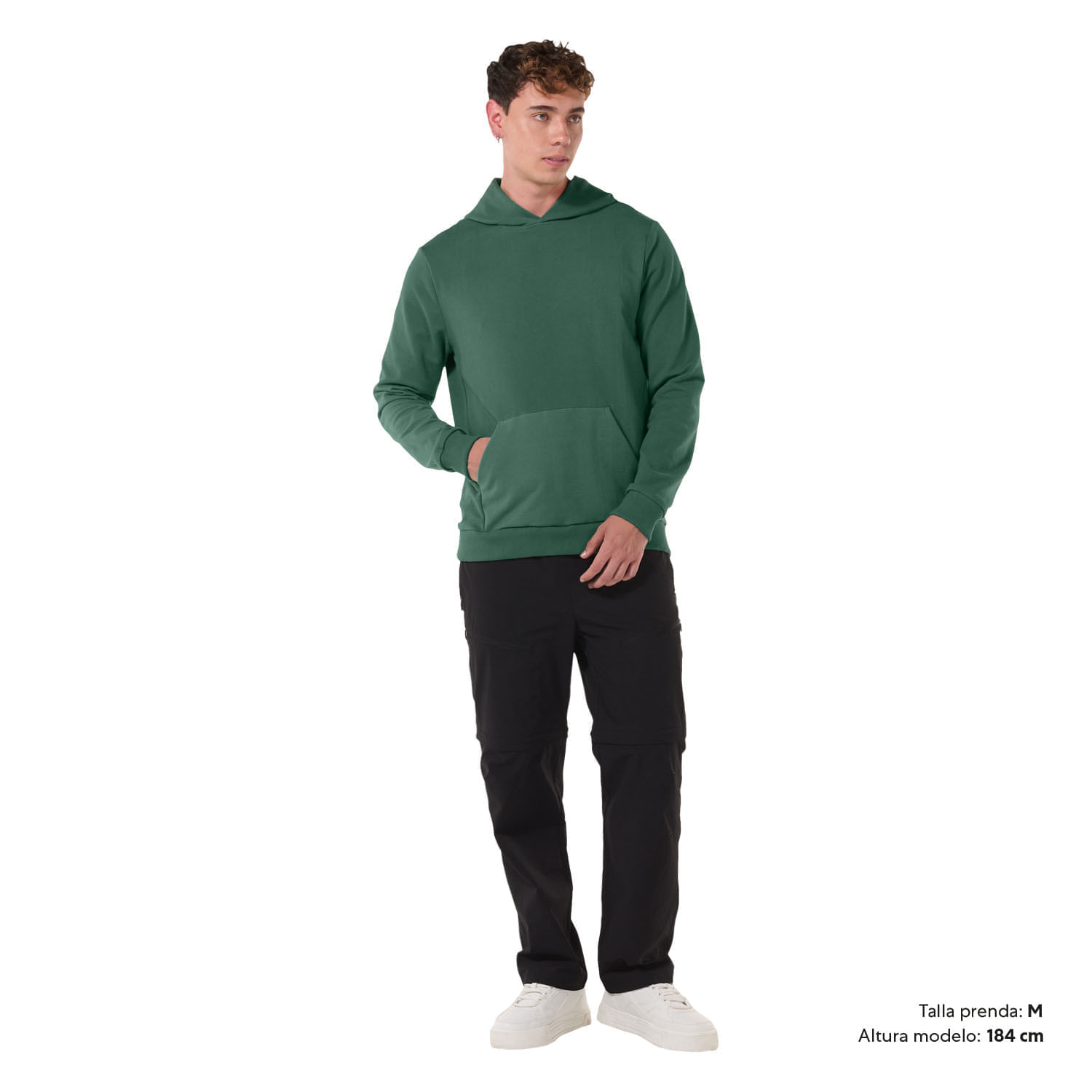 Buzo Tipo Hoodie para Hombre Hoody Xxl Verde