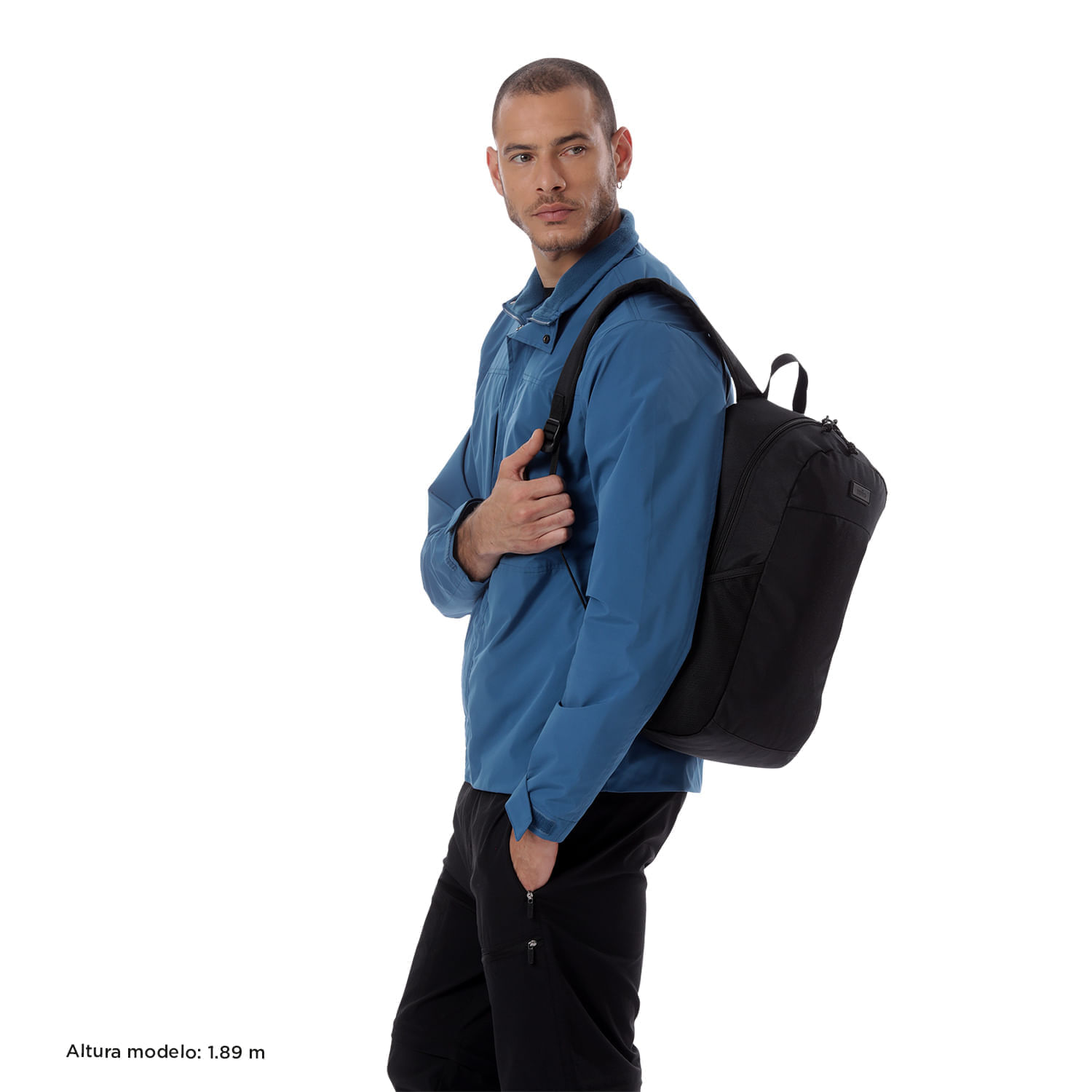 Morral Universitario Rocky Porta PC 13" Negro Unisex