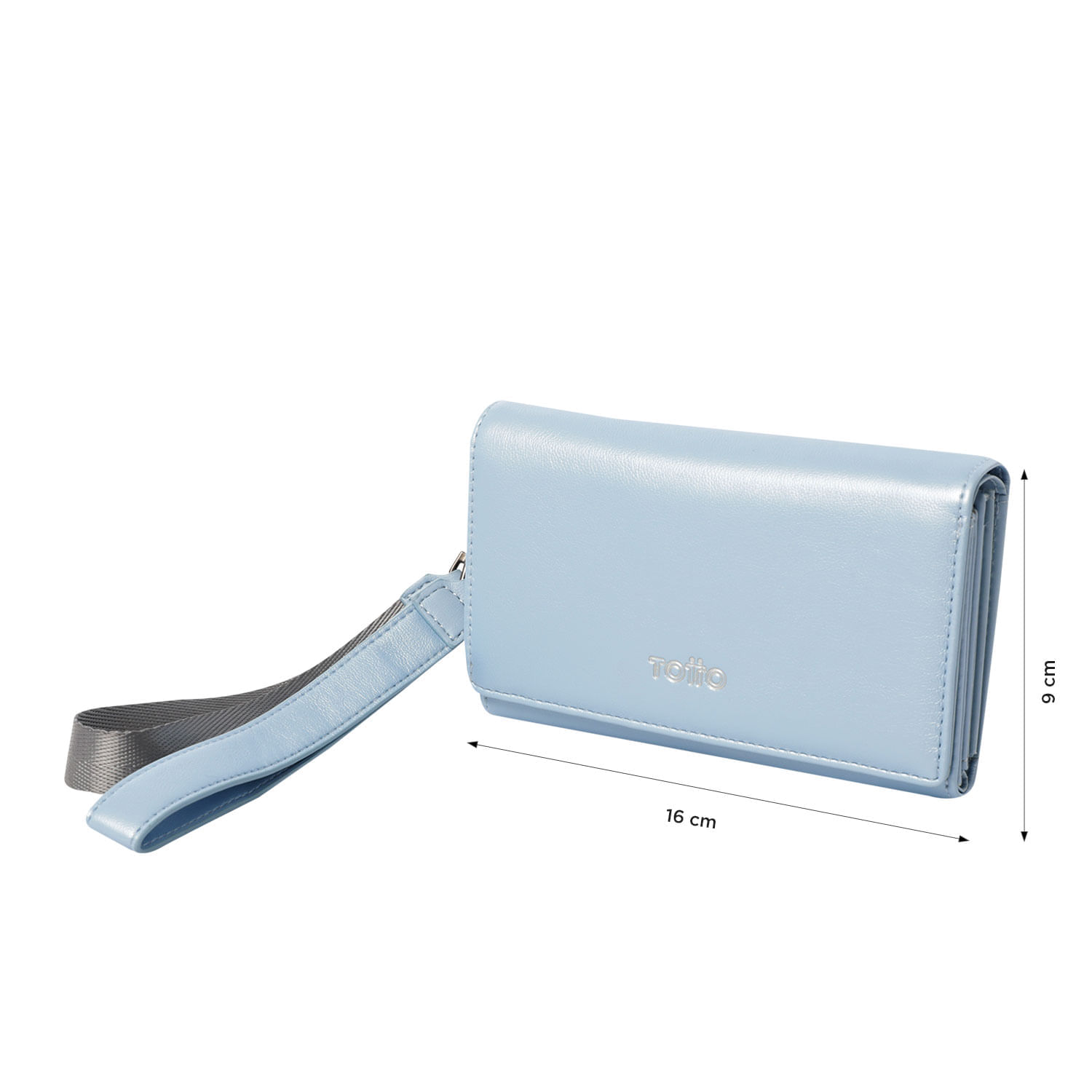 Billetera Style Don con RFID Blocker Azul Mujer