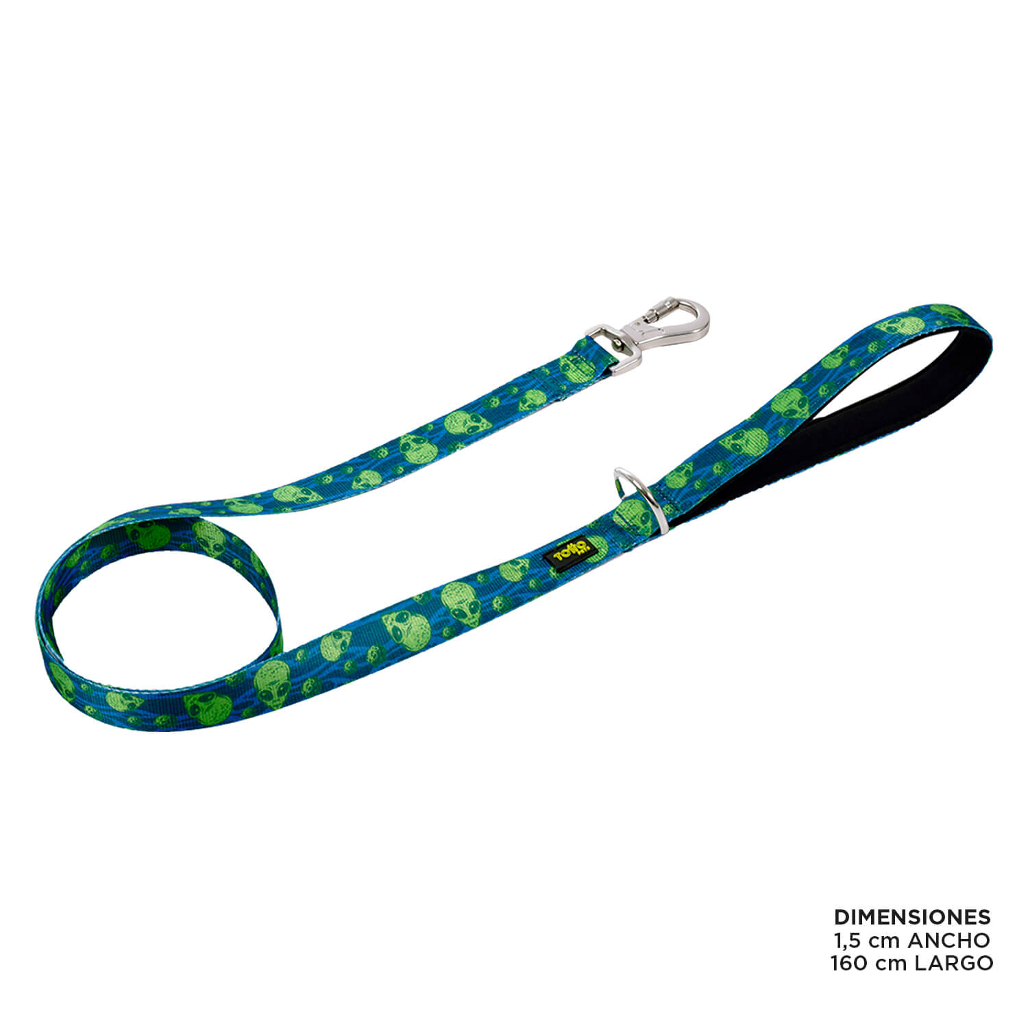 Correa para mascota Sencilla Odye S Azul