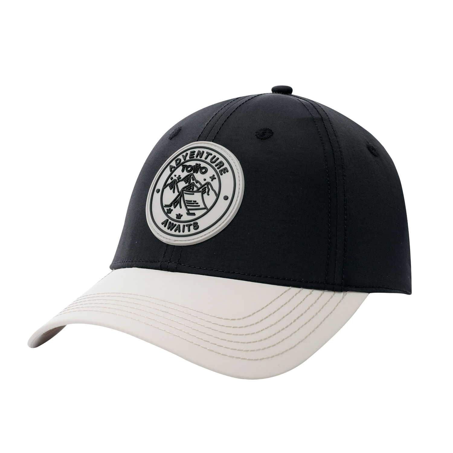 Gorra Beisbolera para Hombre Romer Negra/Gris
