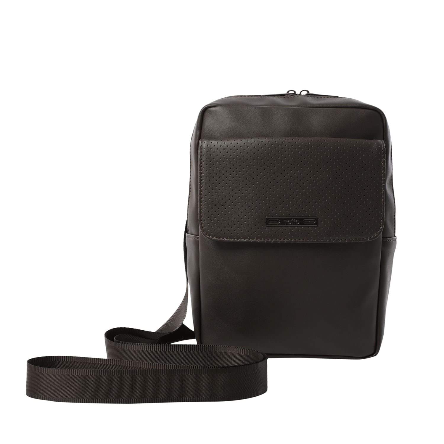 Bolso Crossbody Mediano Salem Hombre Café