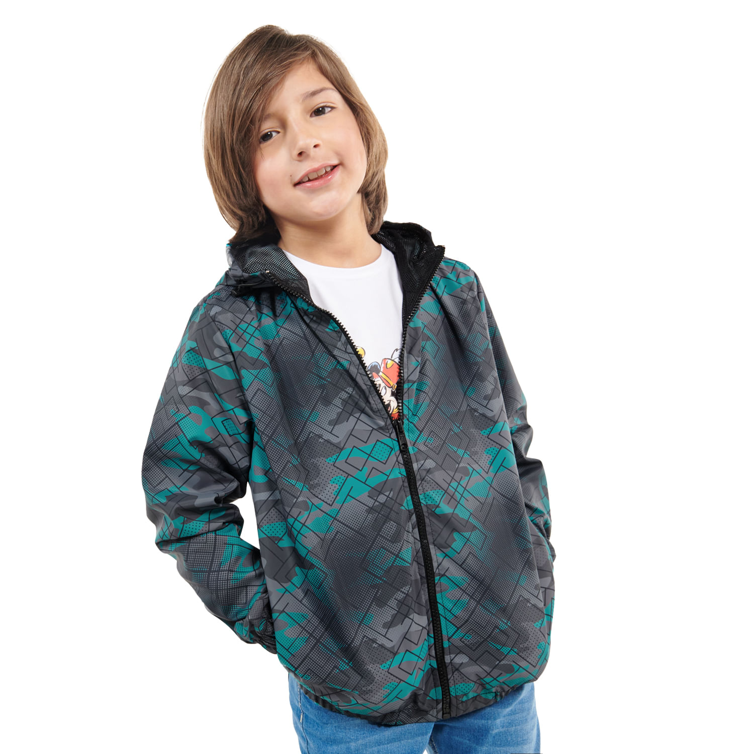 Chaqueta para niño Mosculer Kids gris