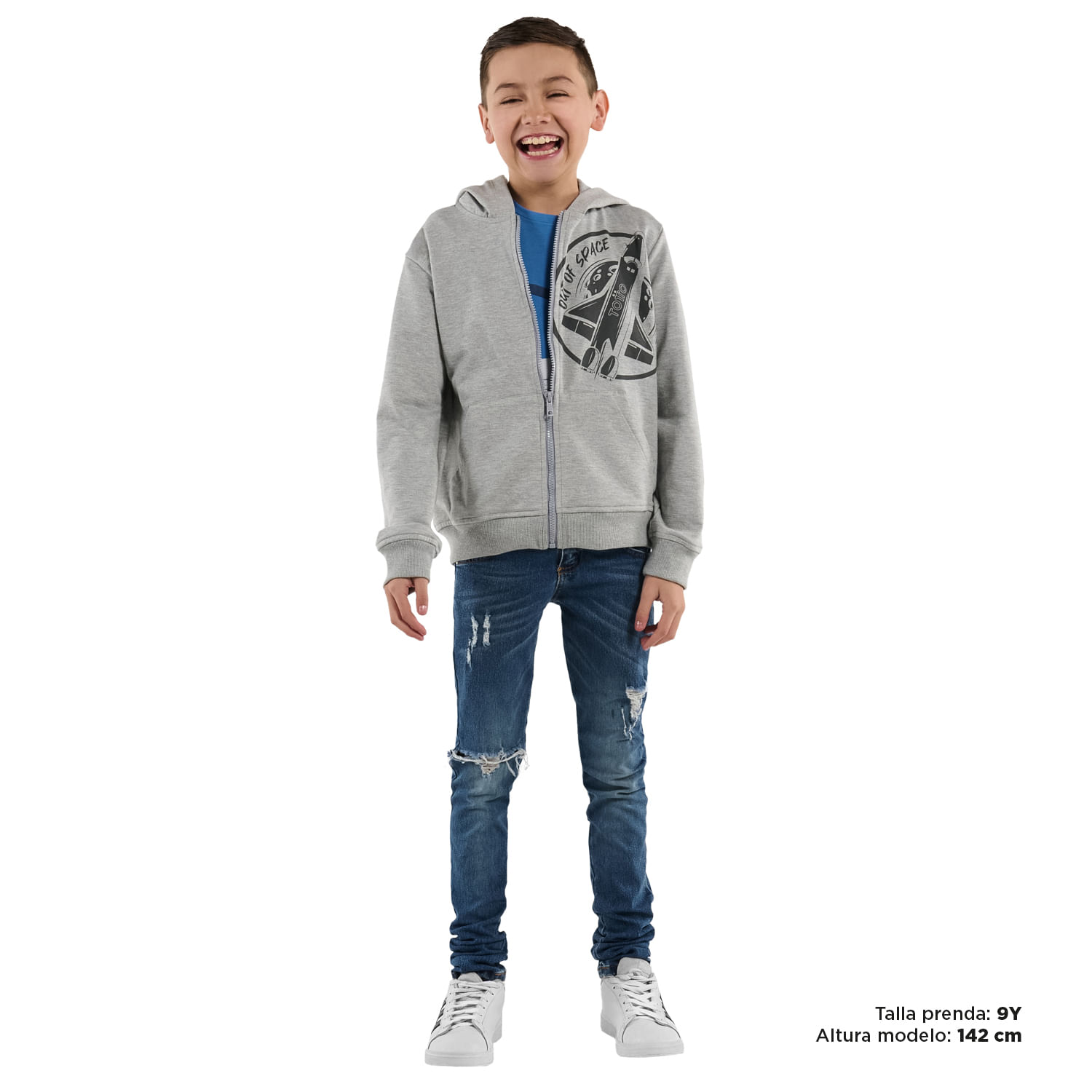 Buzo para Niño Narola color Gris