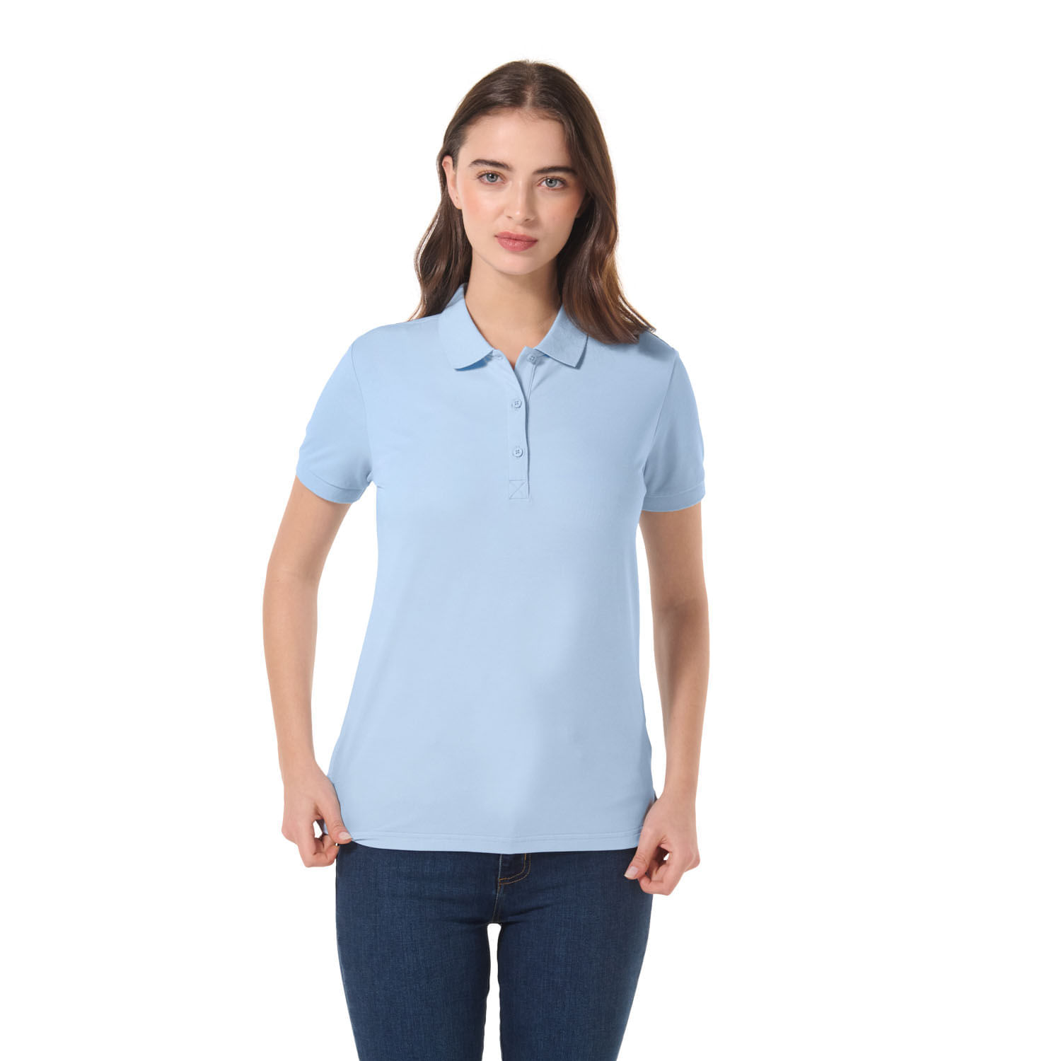 Camisa Tipo Polo Masara Xl Mujer Azul