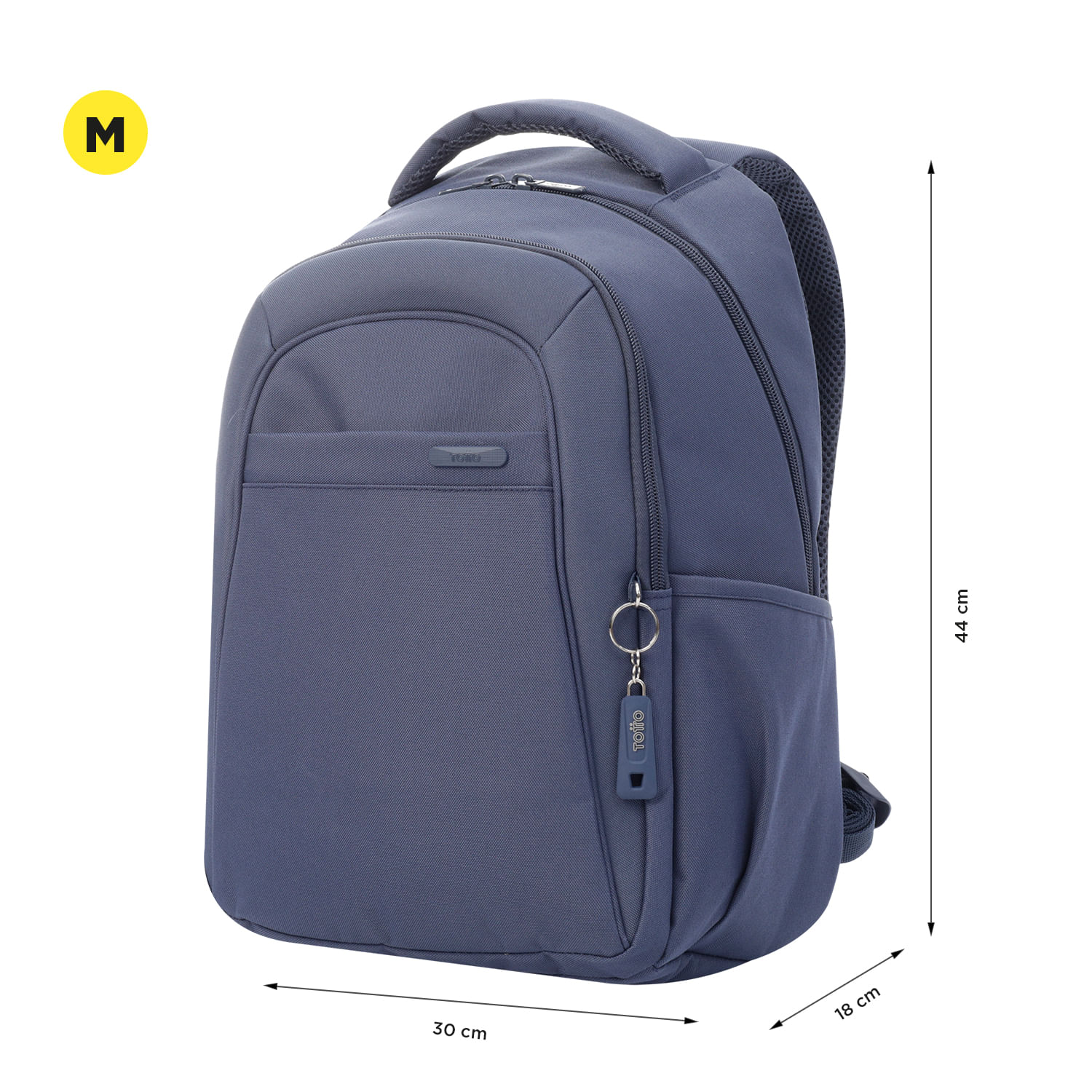 Morral Ejecutivo Porta PC 14" Wivetto Azul Hombre