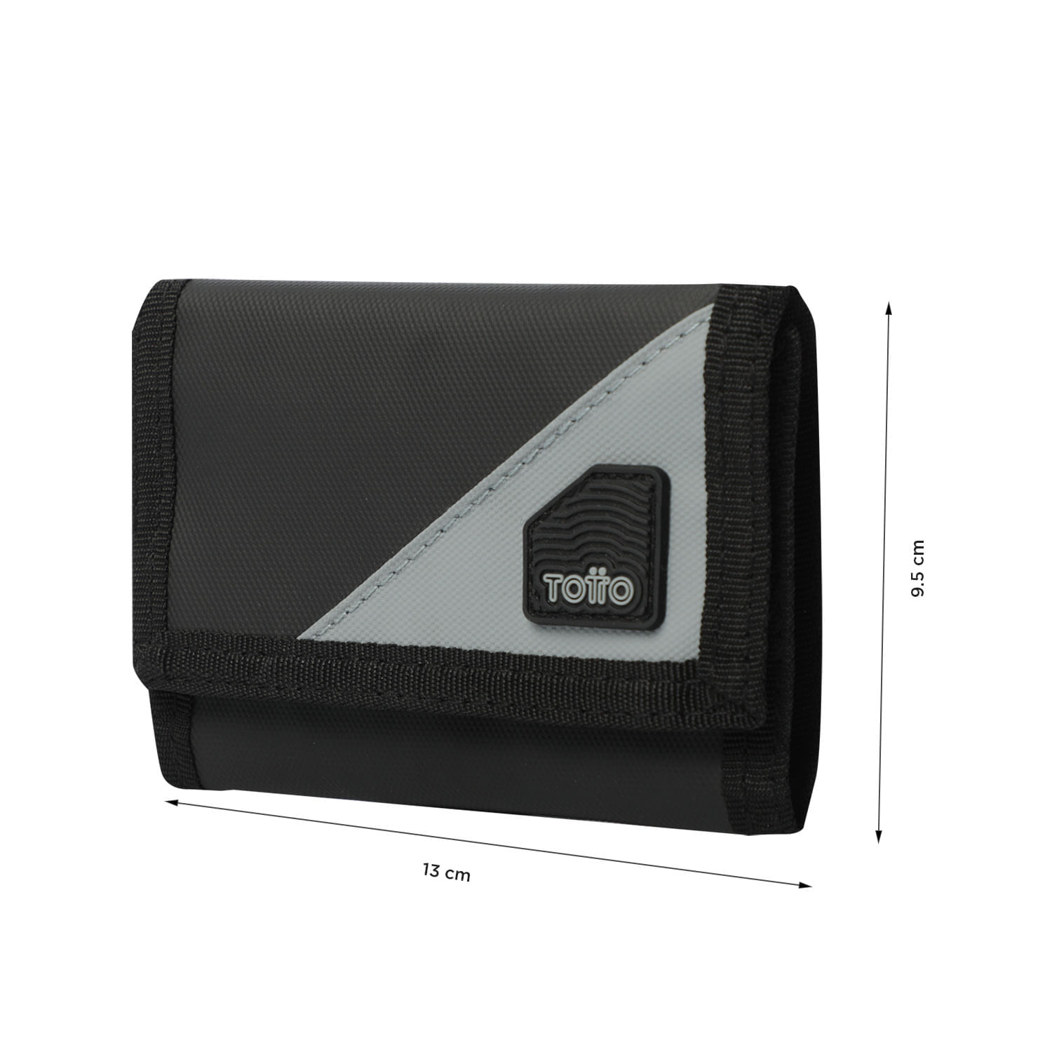 Billetera Contrast Can con RFID Blocker Negra Hombre