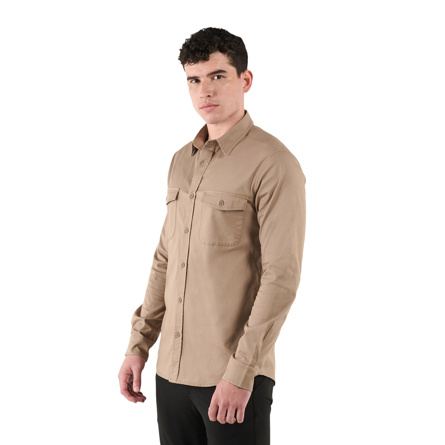 Camisa para Hombre Manga Larga Garnet Terreo