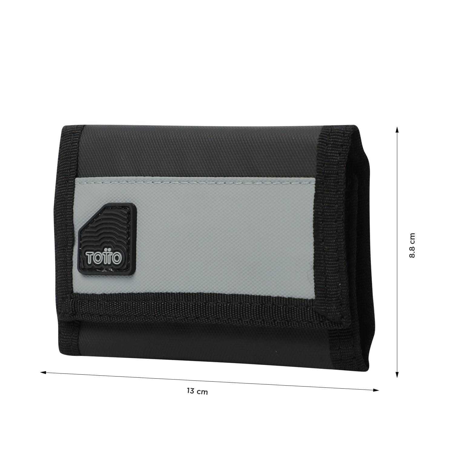 Billetera Contrast Chain con RFID Blocker Negra Hombre