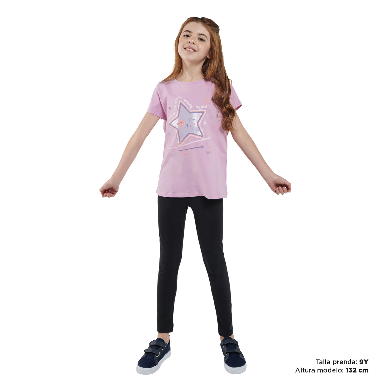 Camiseta para Niña Proyect 4 Rosado