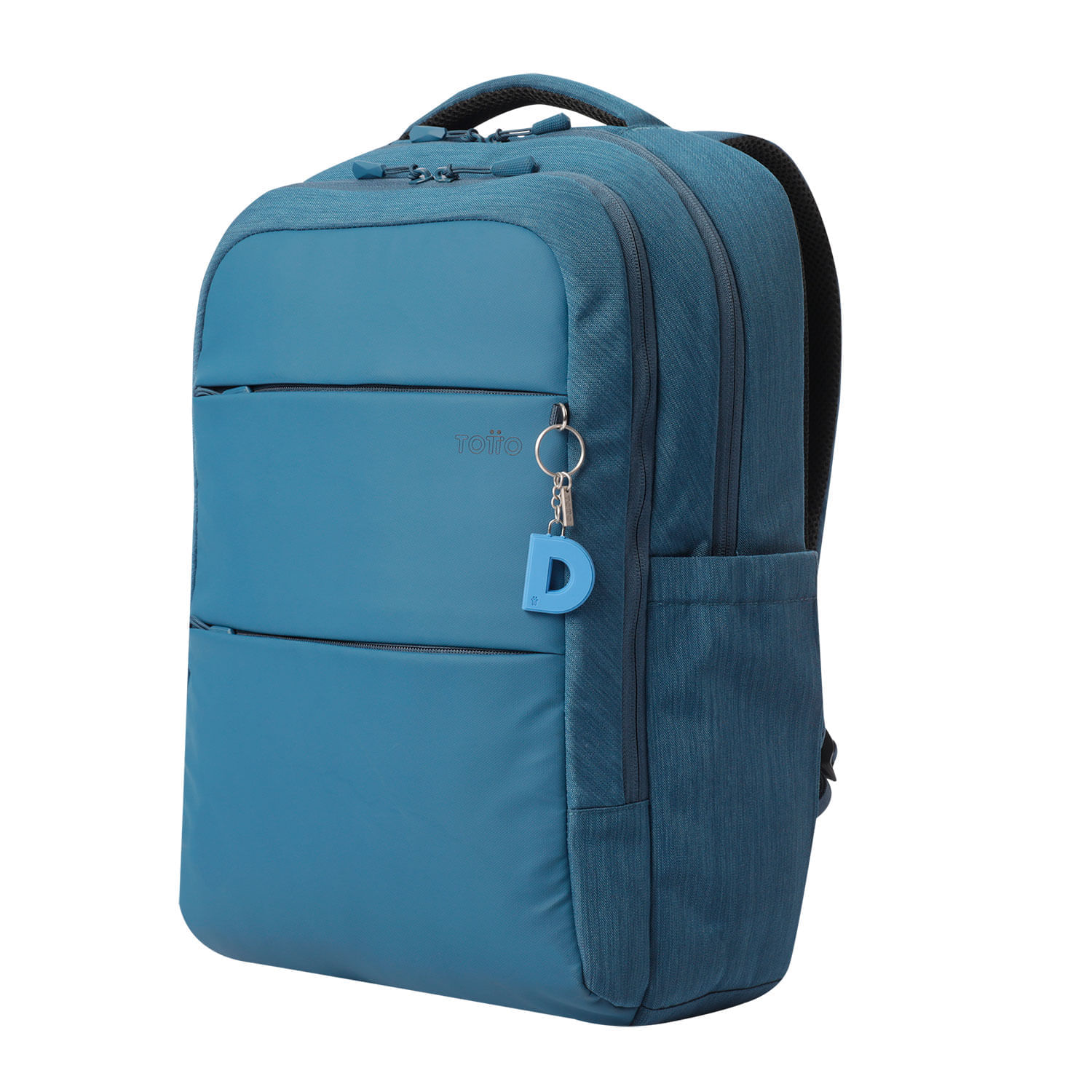 Llavero de Goma Abc color Azul