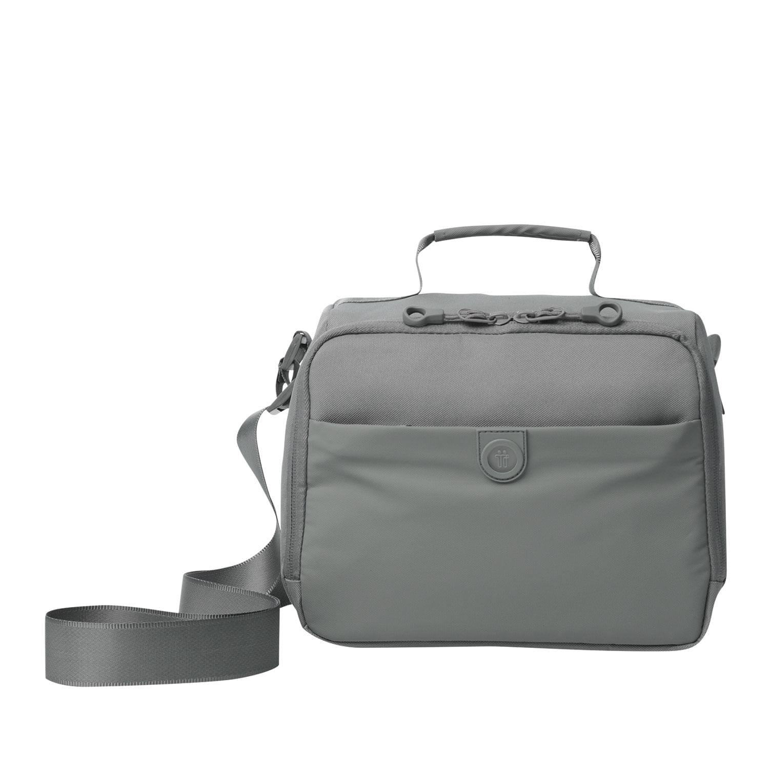 Lonchera Térmica Lors Gris con Recipiente Plástico