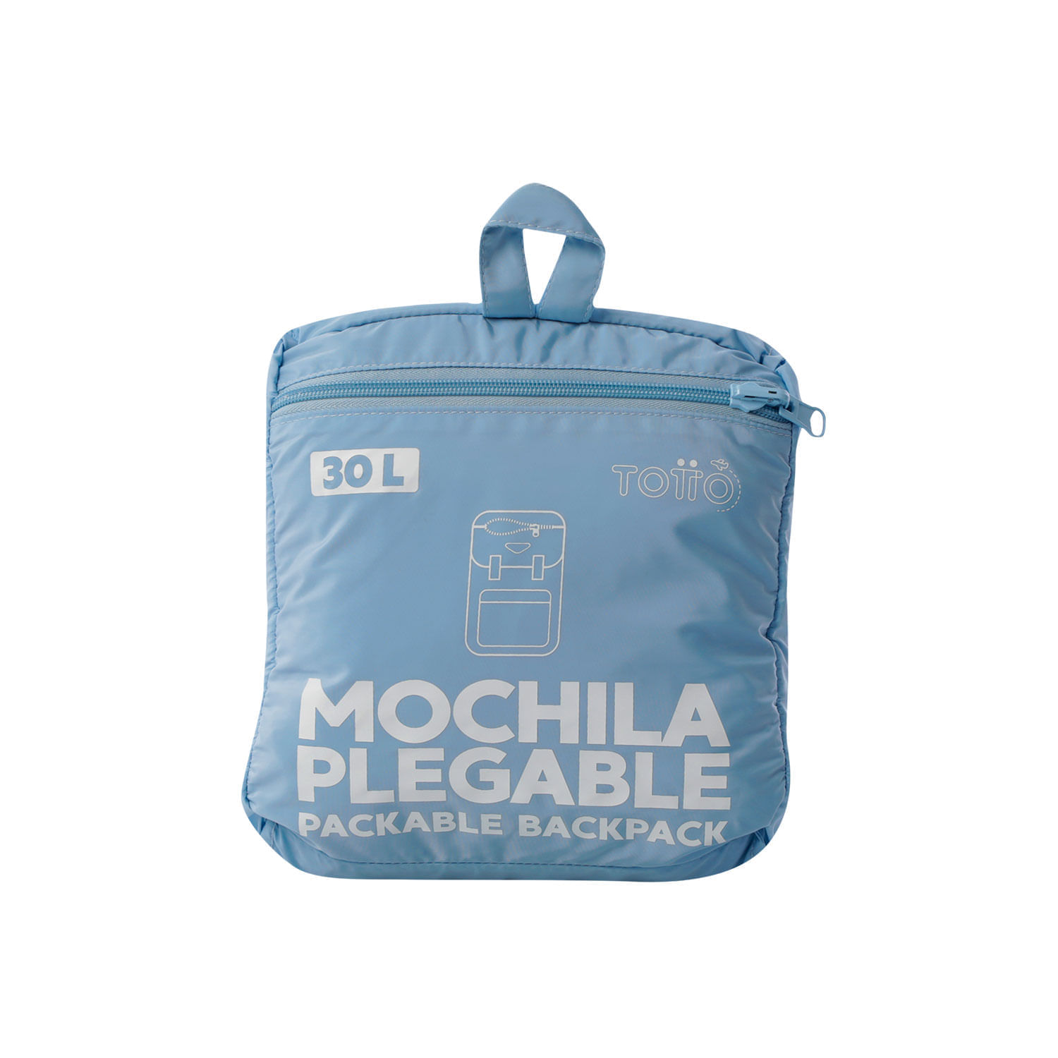 Morral viajero mediano Collapse 30 Azul