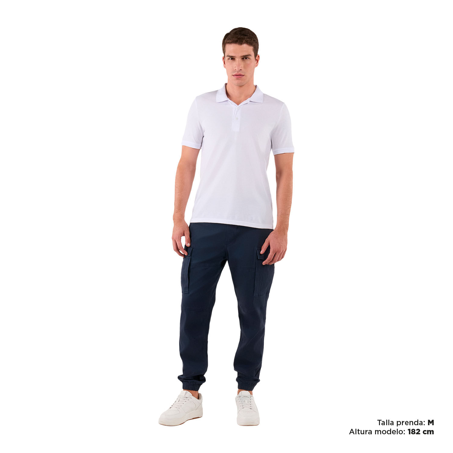 Camisa Polo Mormol para Hombre Blanca