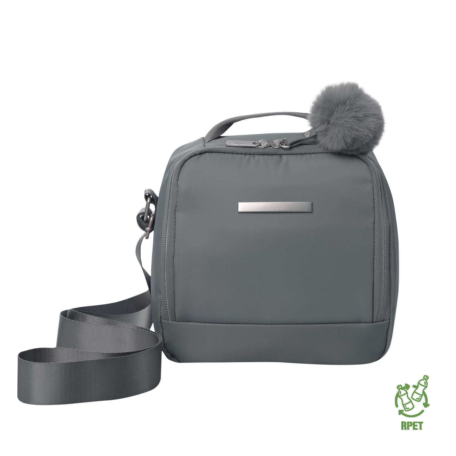Lonchera Térmica Adelaide 2 Gris con Recipiente Plástico