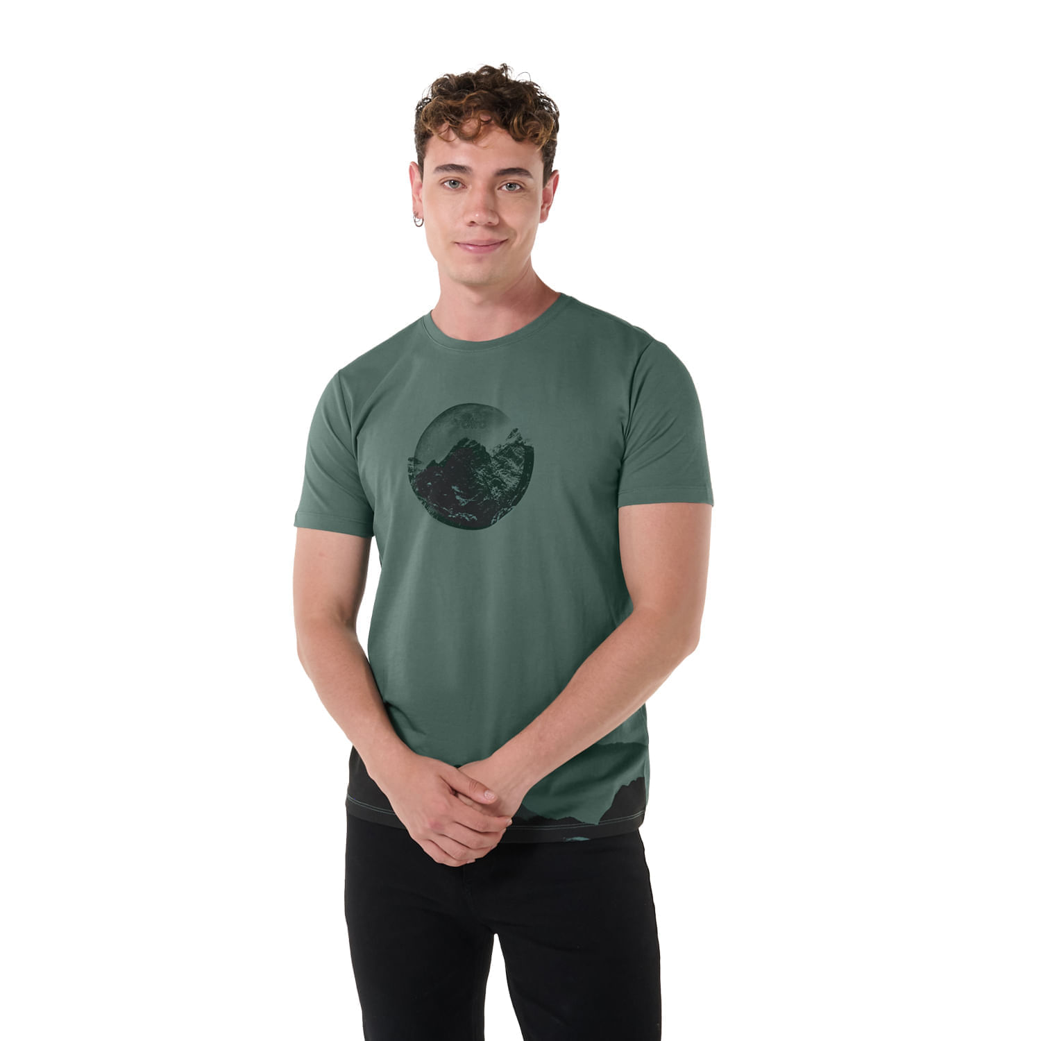 Camiseta para Hombre Mozartpro Xxl Verde