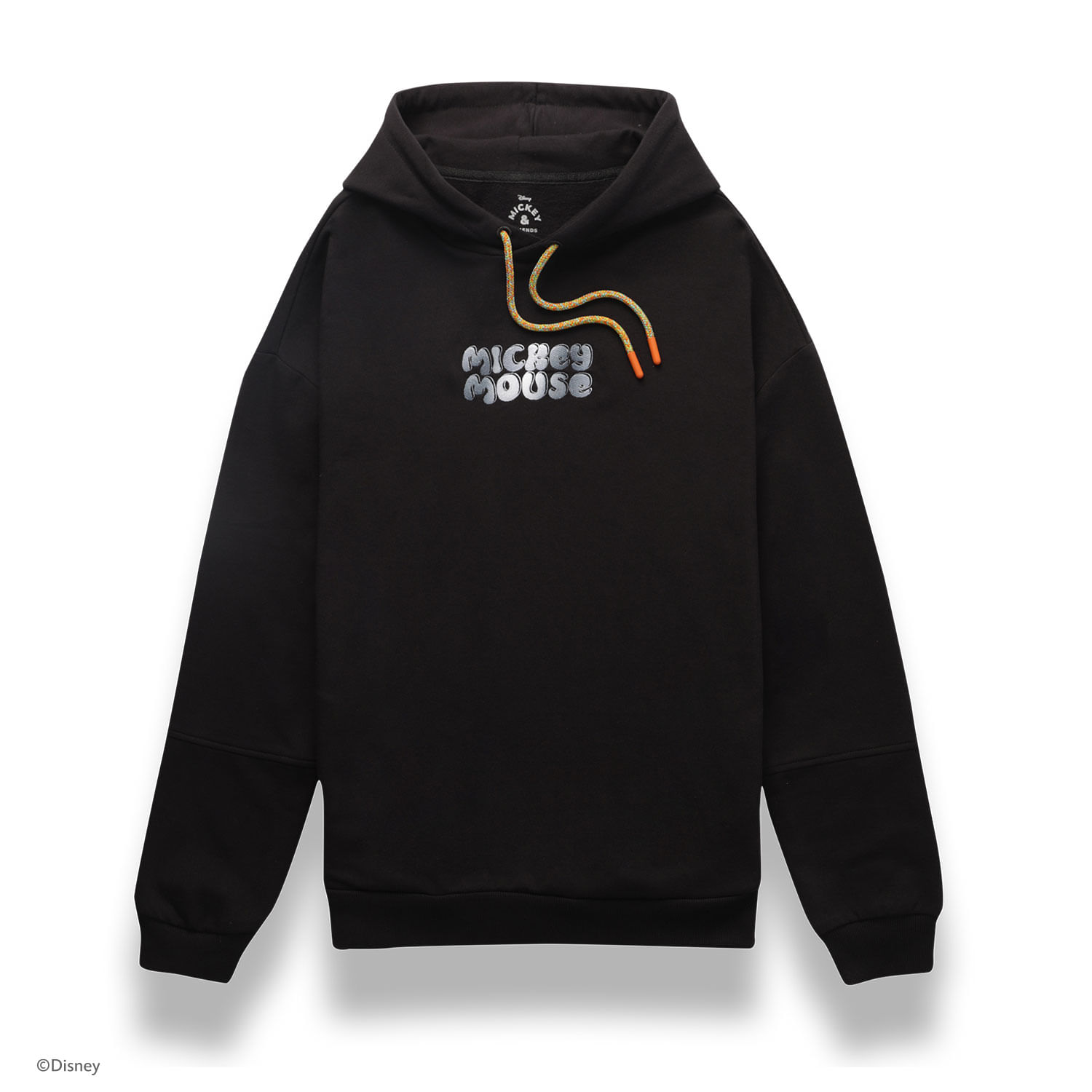 Buzo Hoodie Hombre Mickey In Real Life Sense Mirl S-M Negro