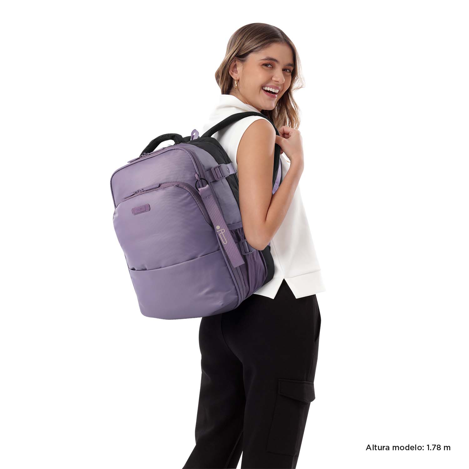 Morral de Viaje Multifuncional Trip Mediano Morado