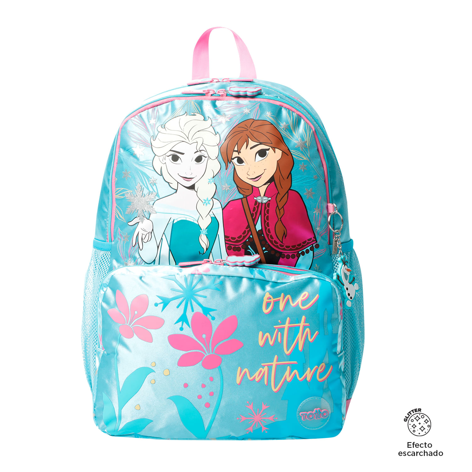 Morral para Niña Frozen Destiny Grande Azul