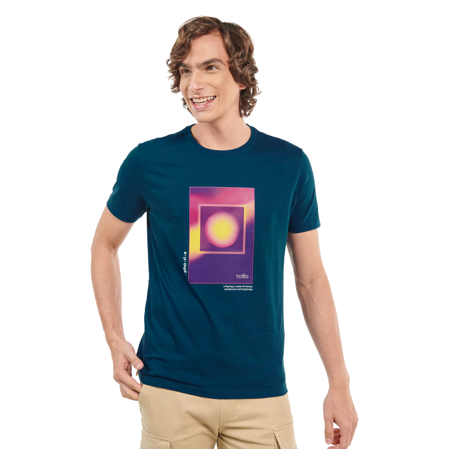 Camiseta para hombre azul Mozartpro XXL