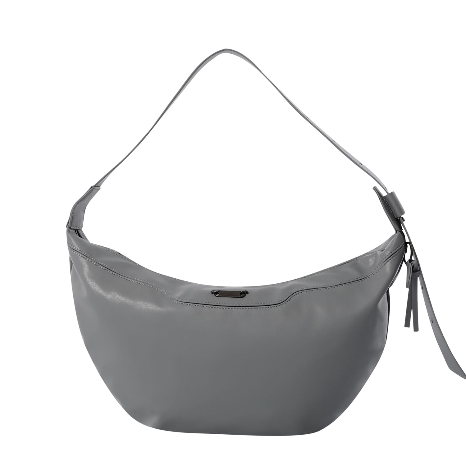 Bolso Crossbody Mujer Toscana Mediano Gris