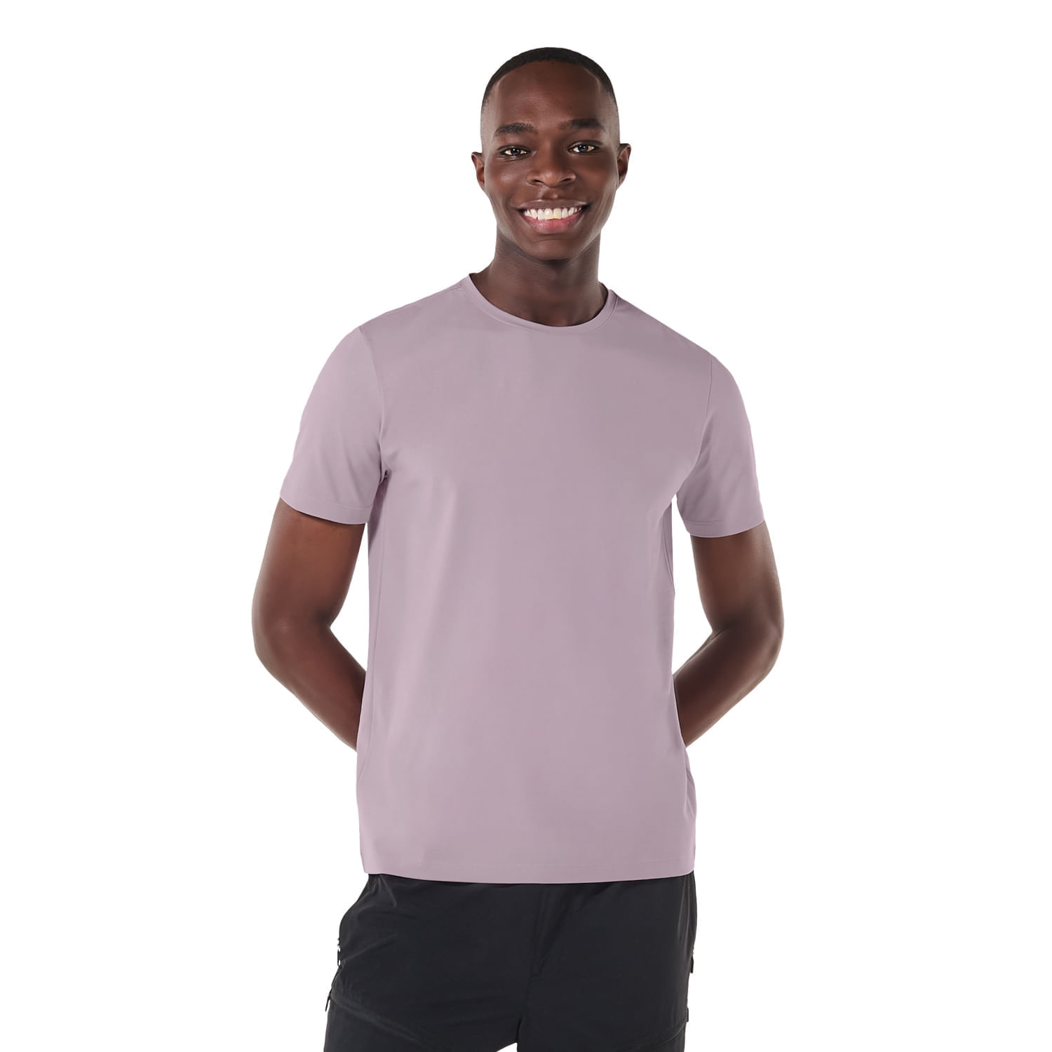 Camiseta Cuello Redondo para Hombre Manne Rosada Xxl