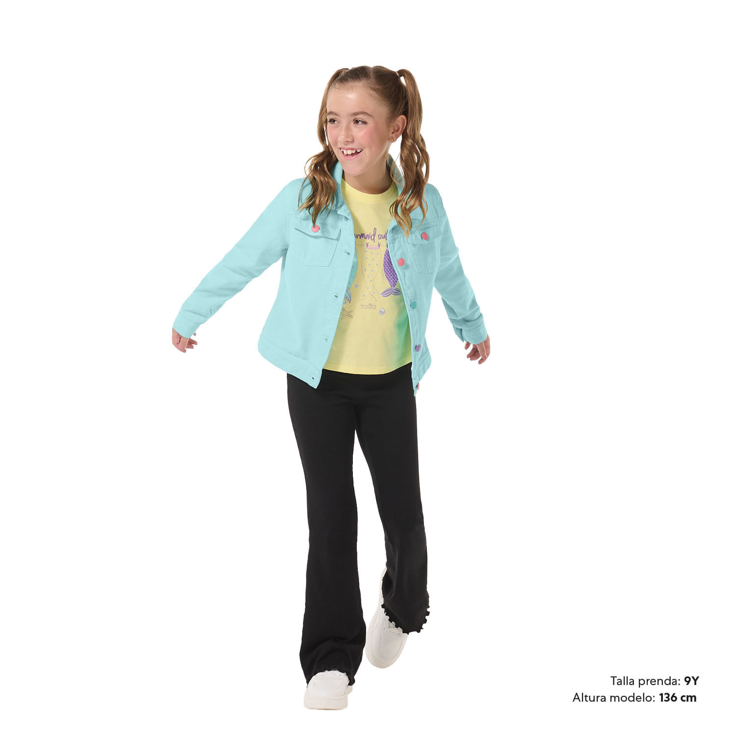 Chaqueta Impermeable para Niña Lericci Azul