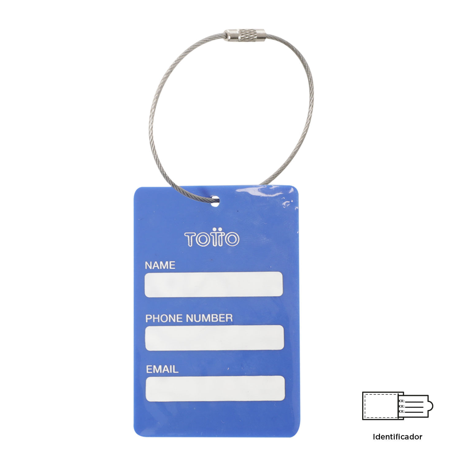 Identificador de equipaje Travel Tag Amarillo