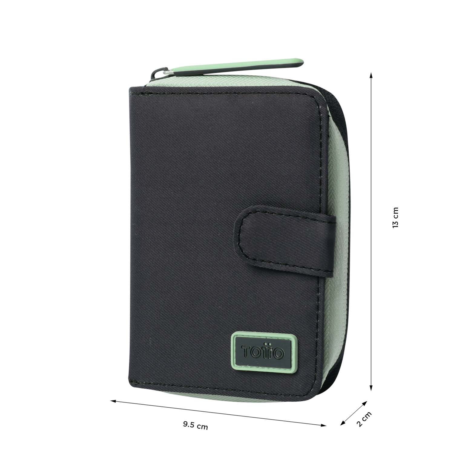 Billetera Mycro Twil Mujer Gris Mediana