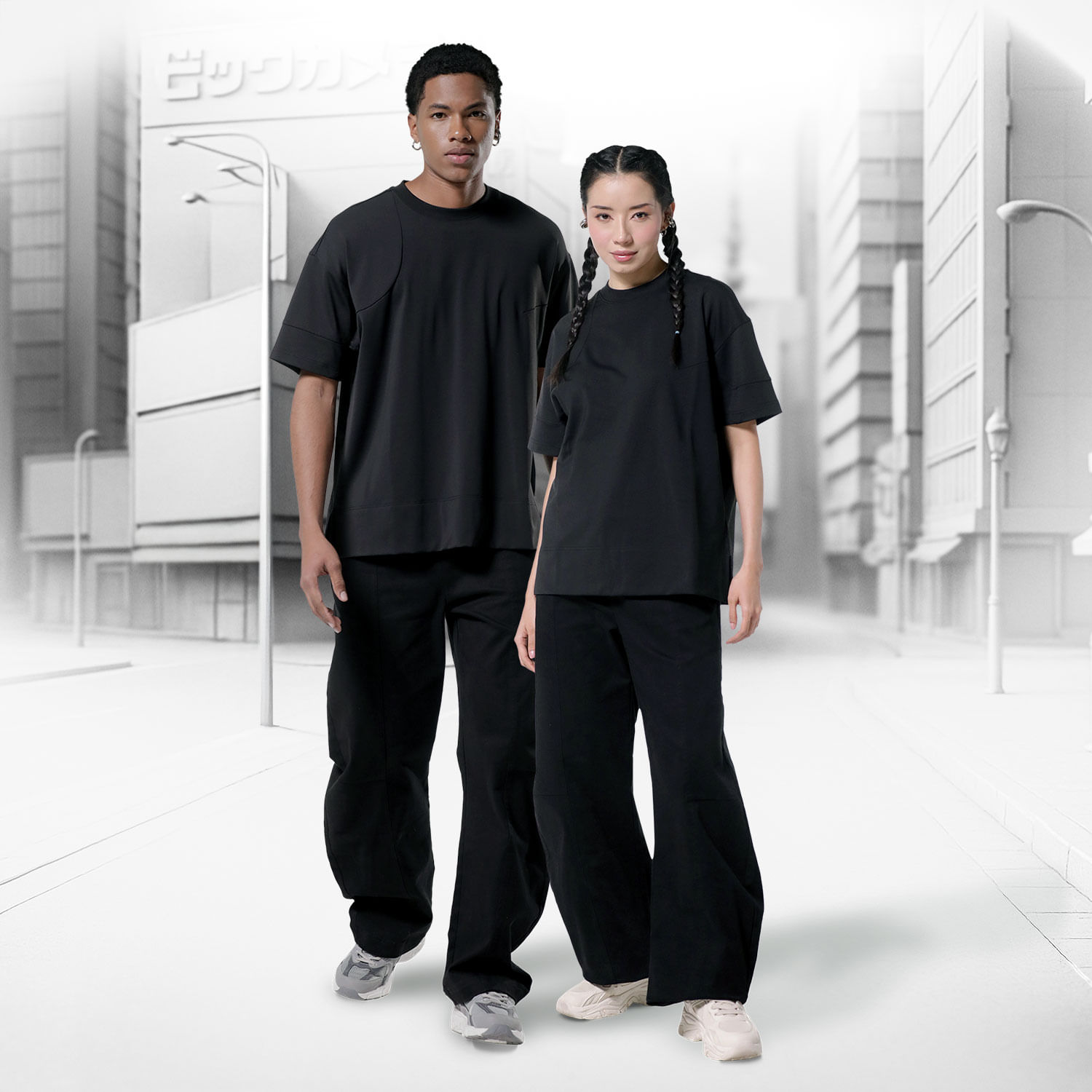 Camiseta Unisex Tipo Oversize Citizen