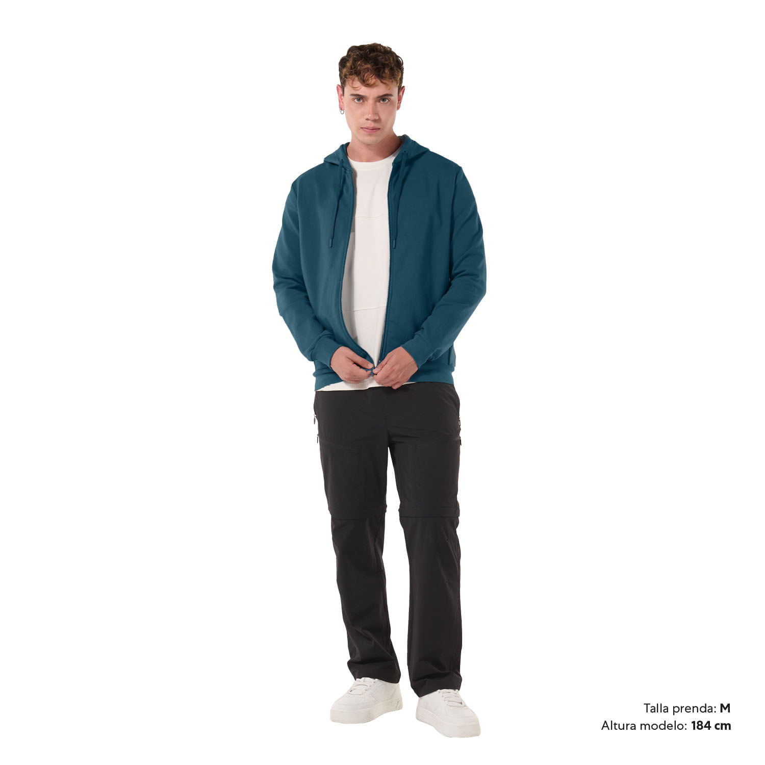 Buzo Tipo Hoodie para Hombre Spring Xxl Azul