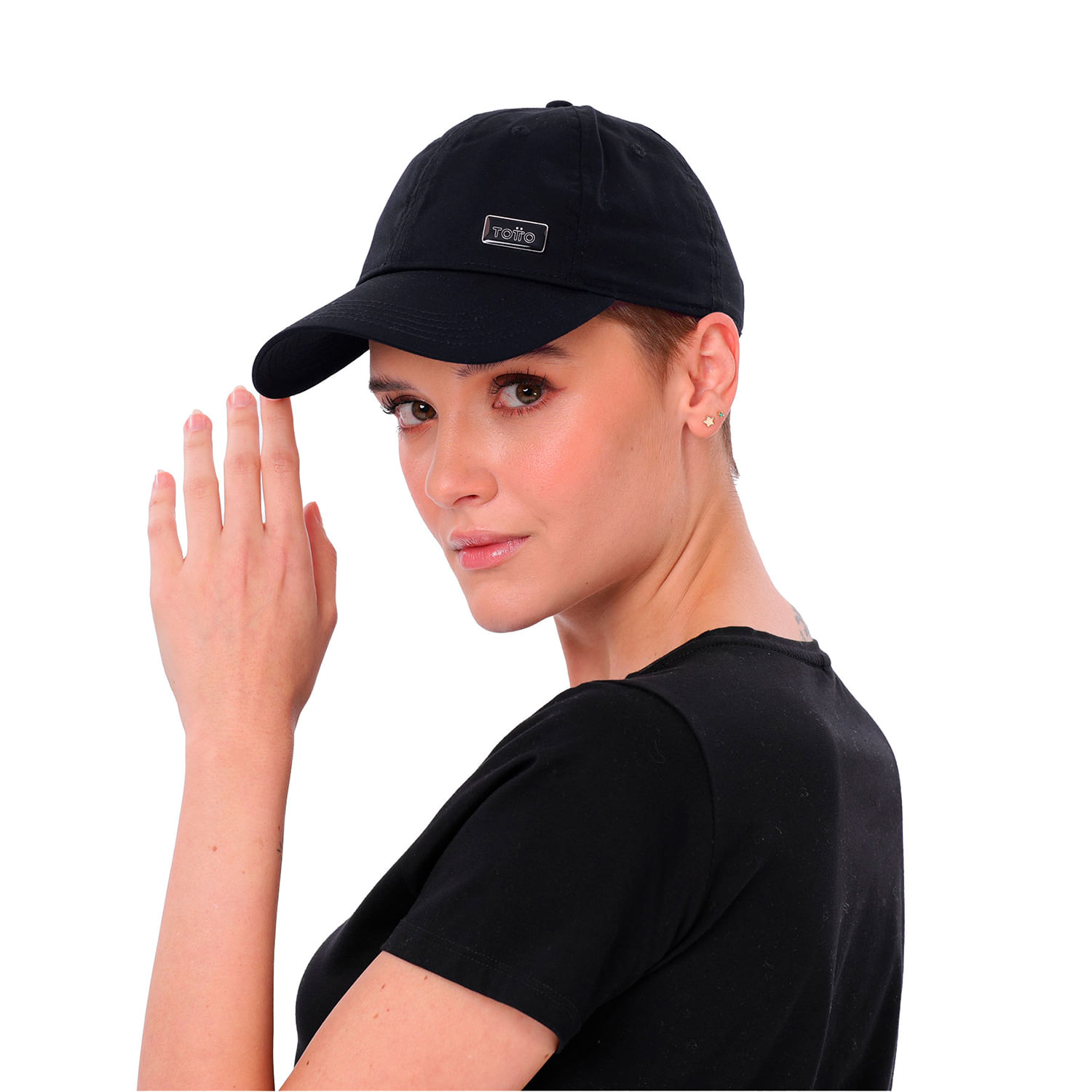 Gorra para Mujer Beisbolera Forsitia Negra