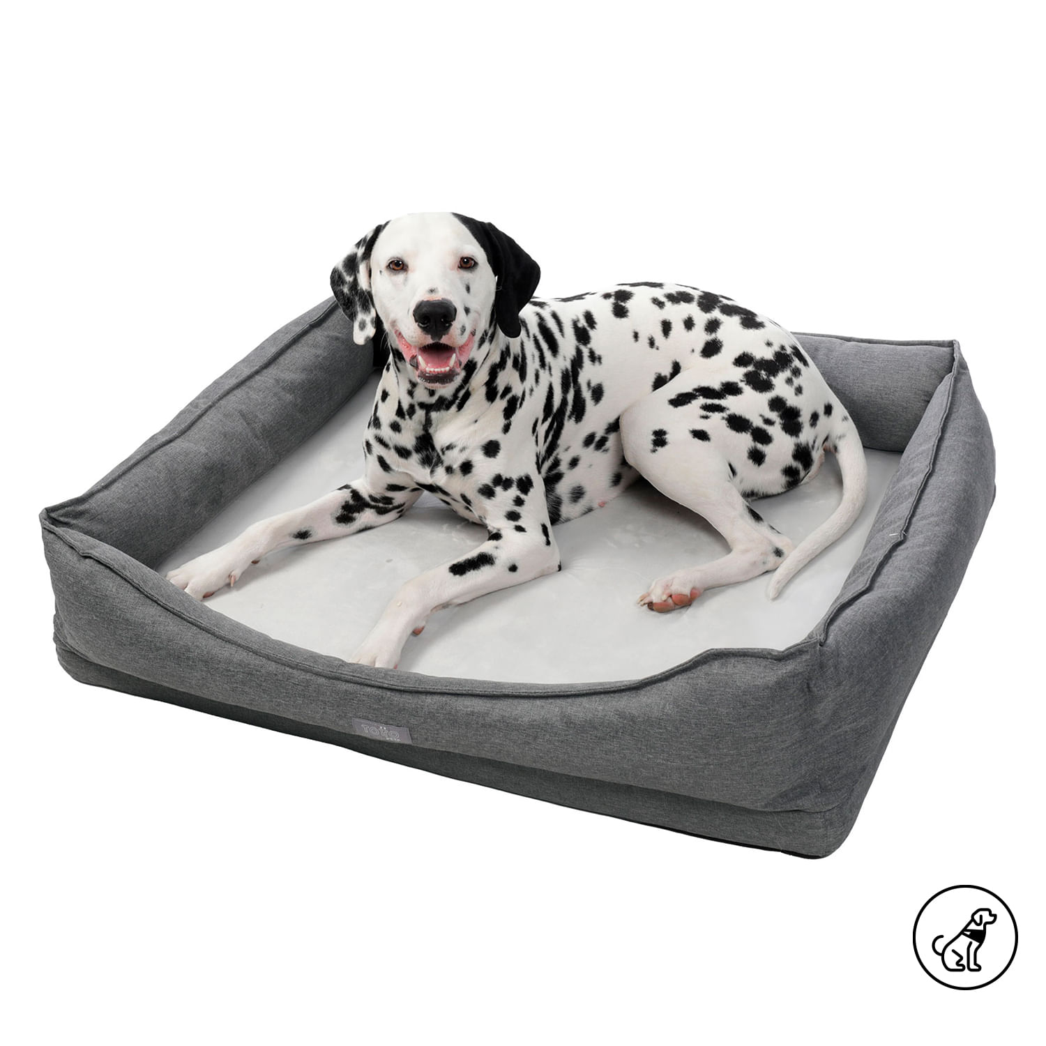Cama para Perro Dante L Gris