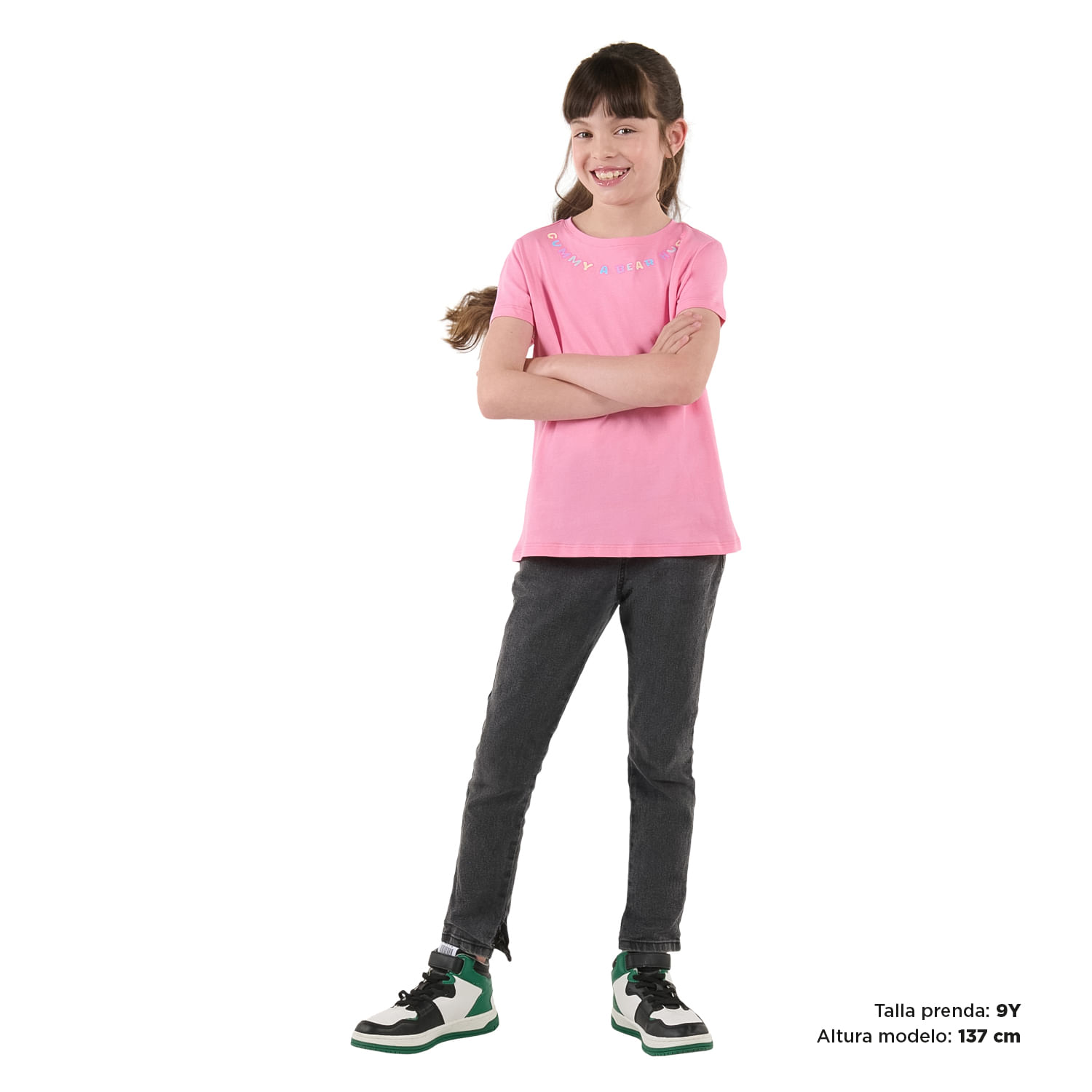 Camiseta para Niña Proyect Rosada